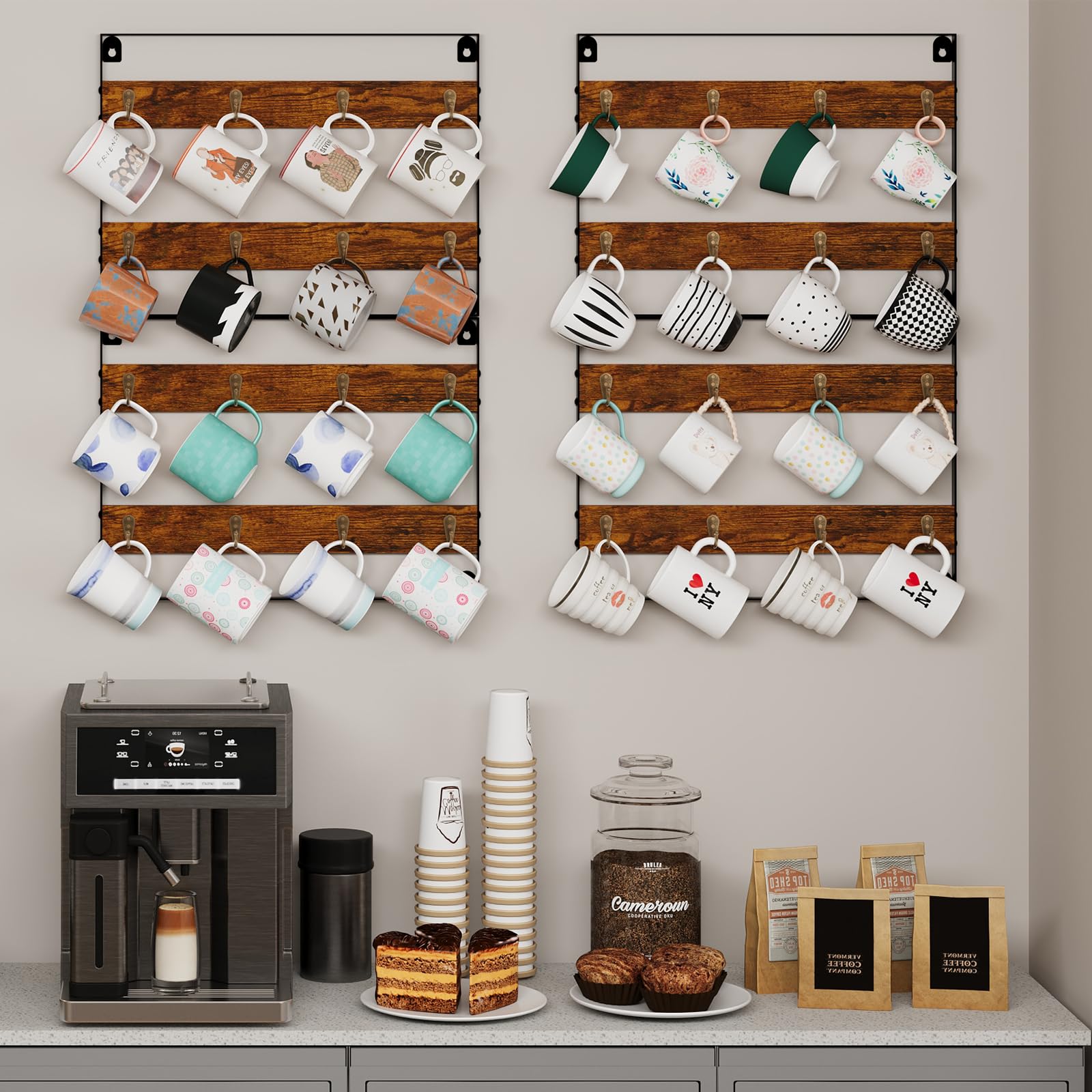 Huxitocan practical wall decor blends rustic charm and function