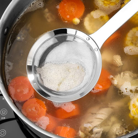 Hvanam hot-pot foam-skimmer removes foam and fat efficiently