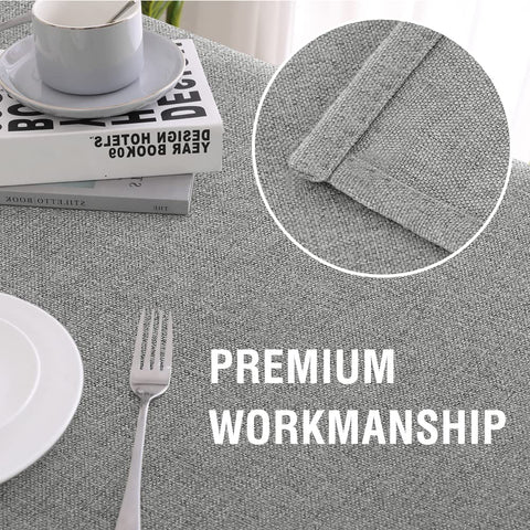 H.VERSAILTEX outdoor party tablecloth ready for al fresco dining and easy cleanup