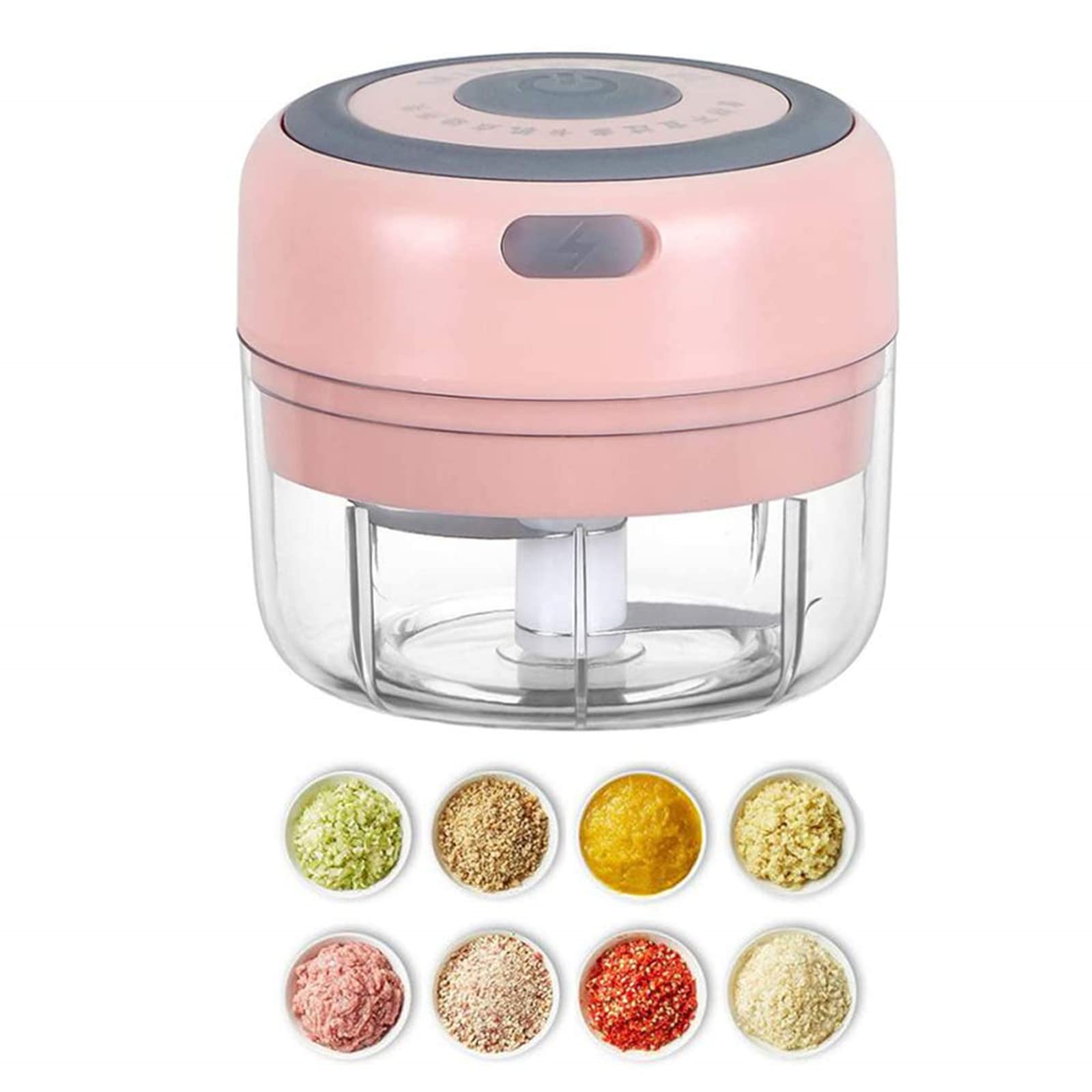 Hviww electric mini garlic mincer with USB charging for quick chopping