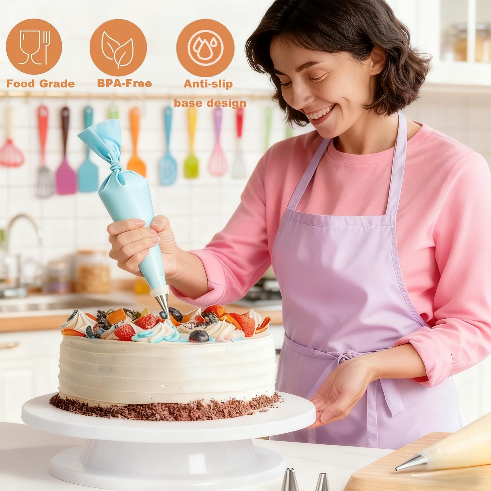 hvominxs all-in-one baking tools set boosts decorating confidence
