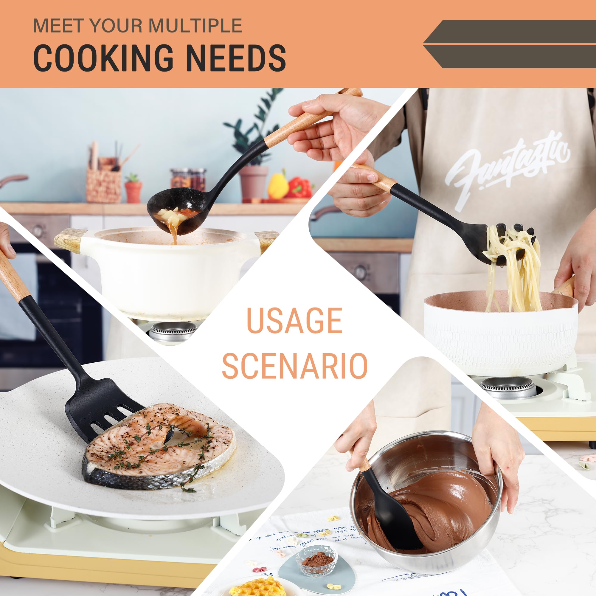 Hvygss compact design and neutral color fit various kitchens.
