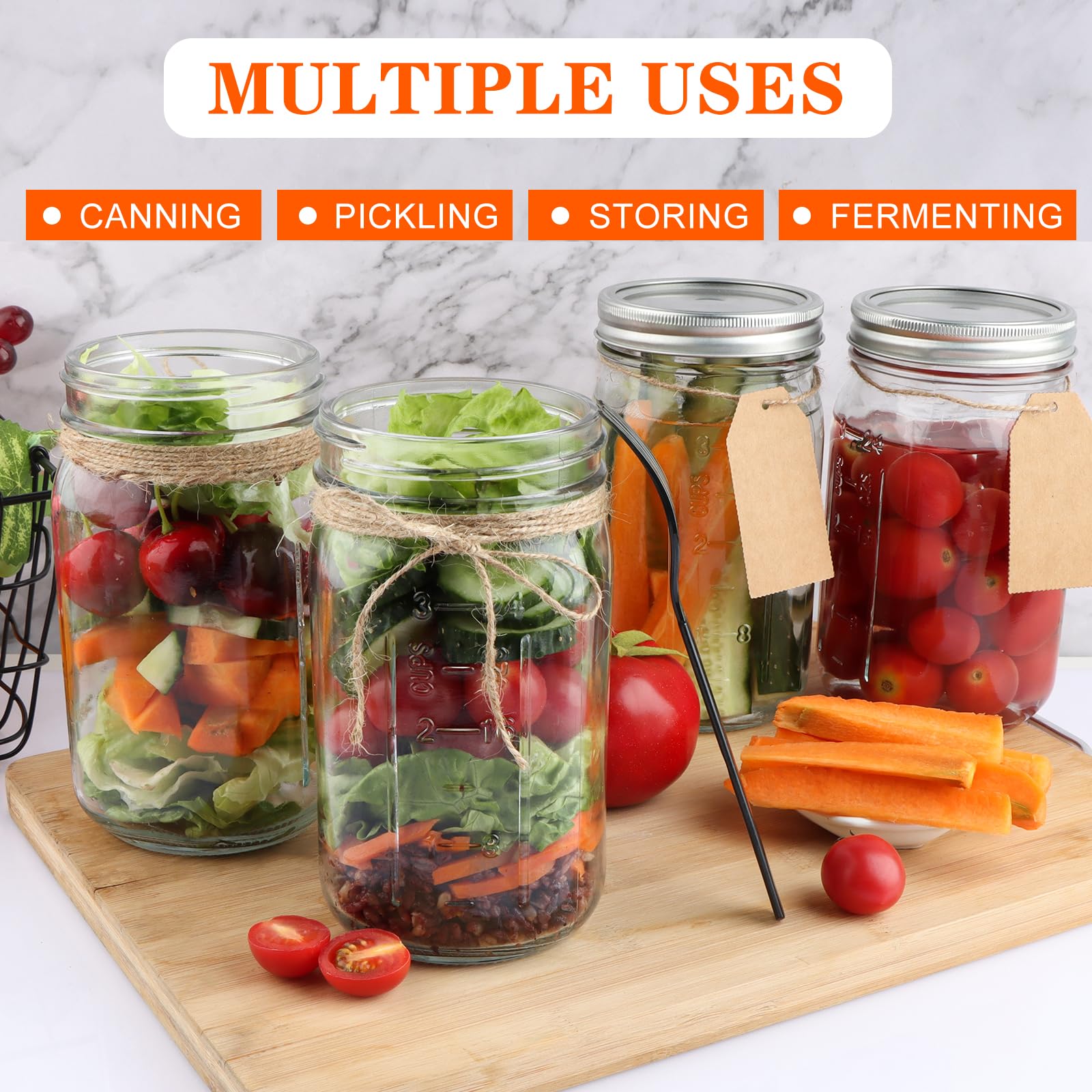 Hwashin craft-ready jars for gifts, decor, and DIY projects.