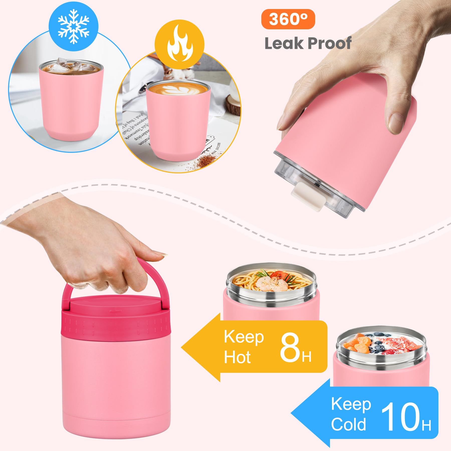 HWONMTE spoon fork sauce jar set included with the bento box