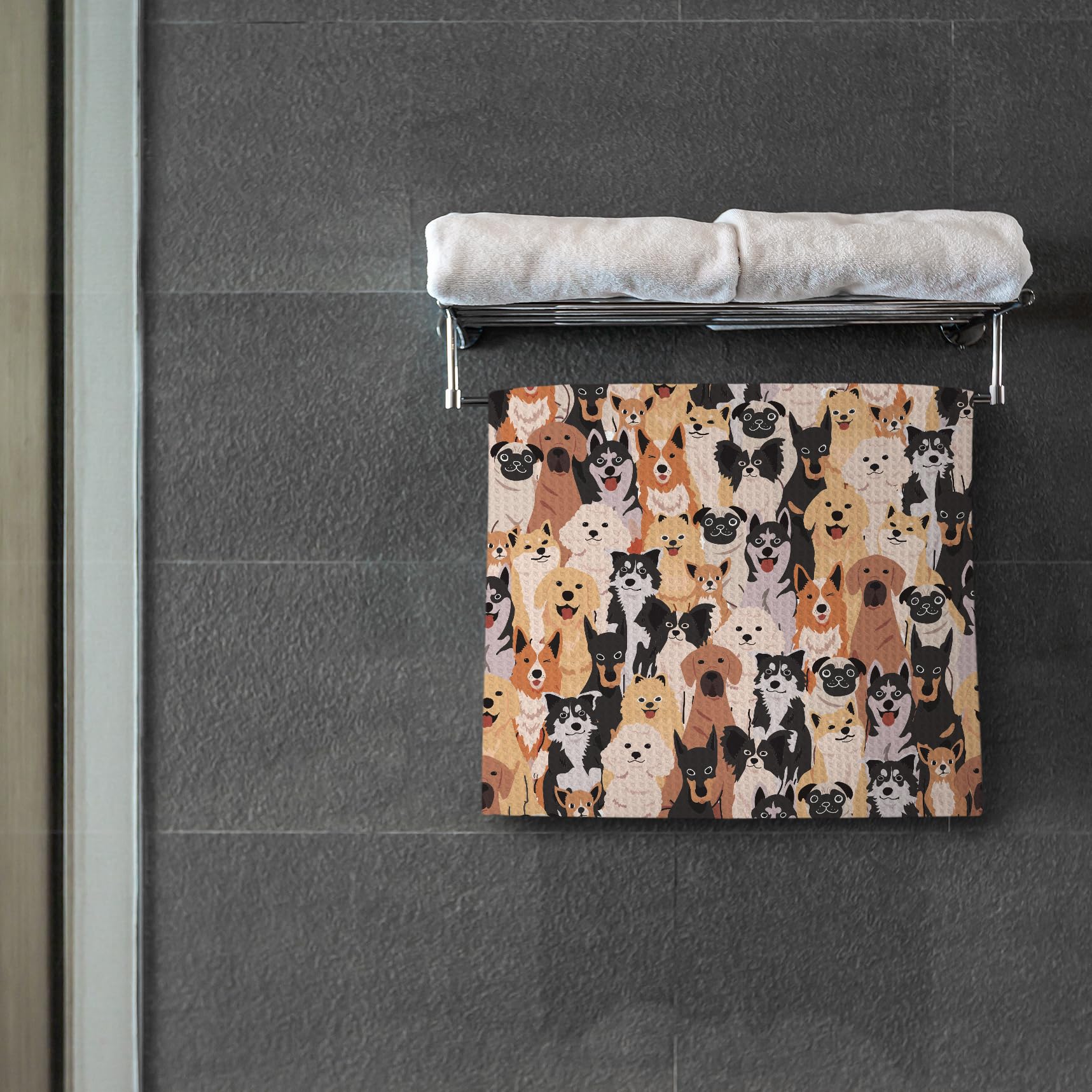 Hxlac Dish Towel Kitchen Utility is durable and machine washable for busy homes.