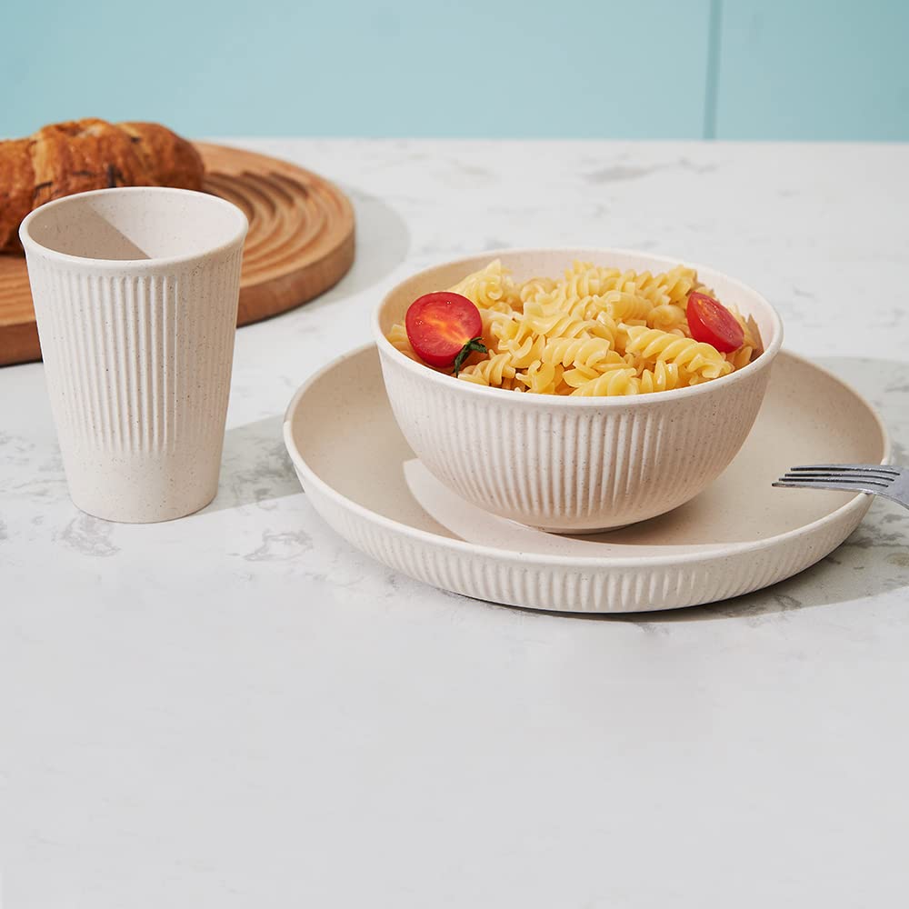 HXYPN dinnerware service for six supports family meals and gatherings