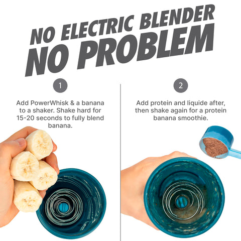 Two-pack PowerWhisk packaging highlights easy care and shared value.