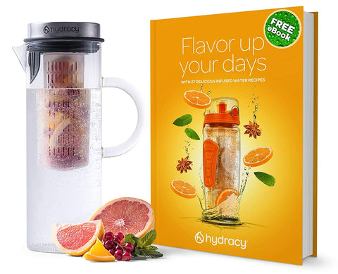 Hydracy borosilicate glass body balances lightness and durability.
