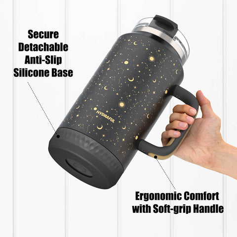 Hydraful dishwasher-safe tumbler simplifies maintenance after workouts or travels.