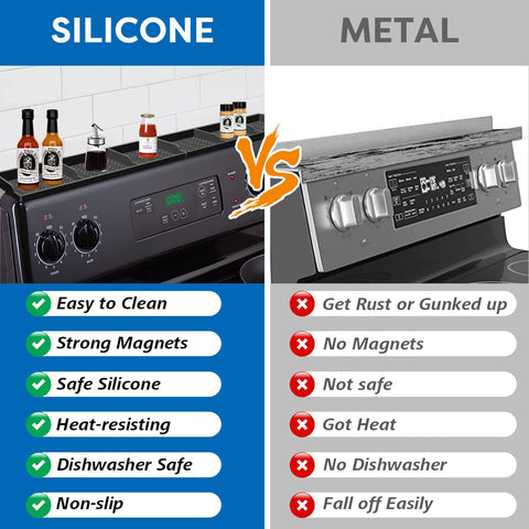 Hydream silicone shelf design resists rust and cleans easily.