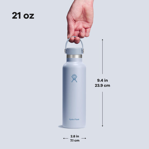 Hydro Flask stainless steel preserves pure taste with no flavor transfer.