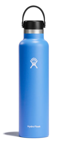 Hydro Flask 24 oz Cascade Blue bottle with Cascade Blue finish, ideal for on-the-go hydration.