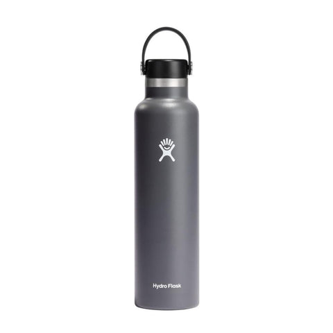 Hydro Flask 24oz Stone Standard Mouth bottle for on-the-go hydration.