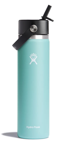 Hydro Flask 24oz wide-mouth bottle with sleek profile and portable size