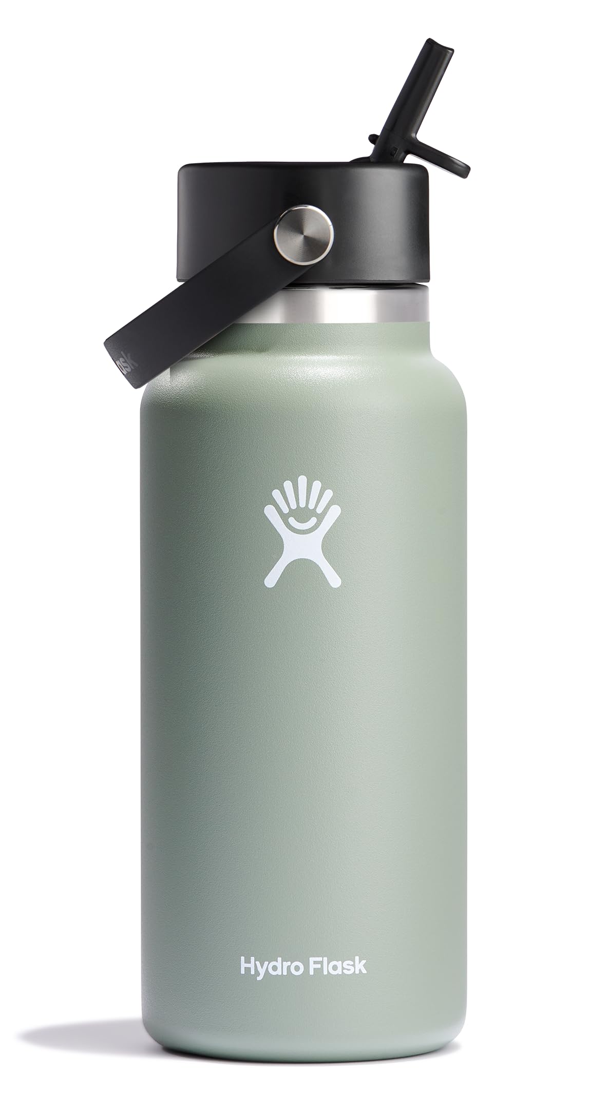 Hydro Flask 32oz wide-mouth bottle agave with leakproof cap keeps drinks cold on outdoor adventures