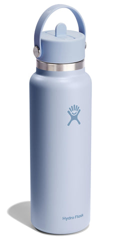 Hydro Flask closeup of the Flex Straw Cap secured in a bag for travel.