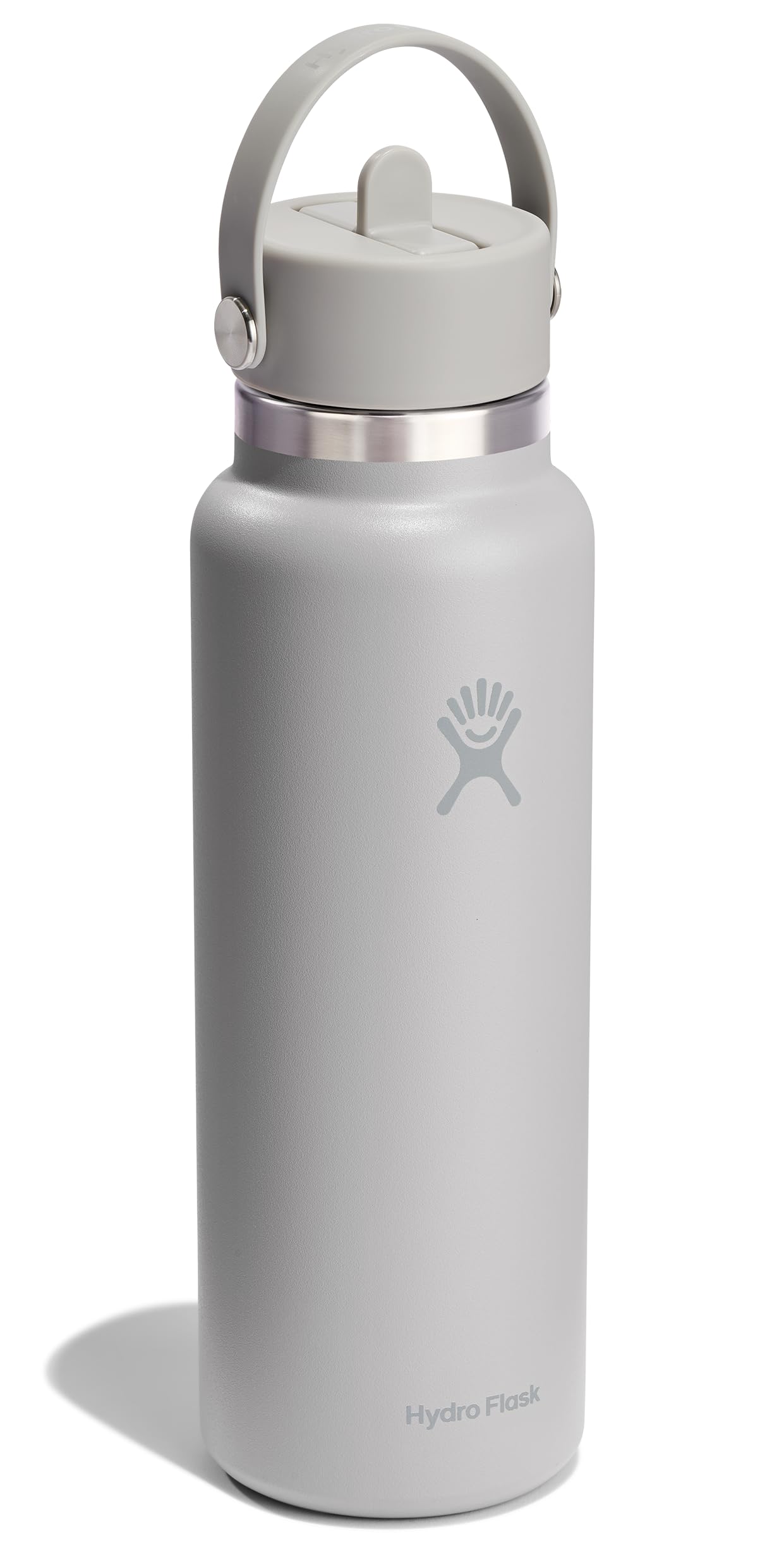 Hydro Flask 40 oz wide mouth closeup showing leakproof cap