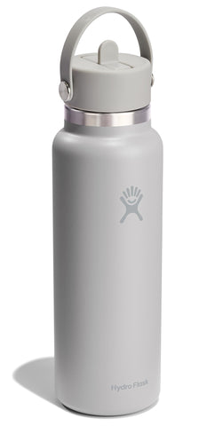 Hydro Flask 40 oz wide mouth closeup showing leakproof cap