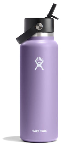 Hydro Flask 40oz wide-mouth Moonshadow bottle keeps drinks cold up to 24 hours