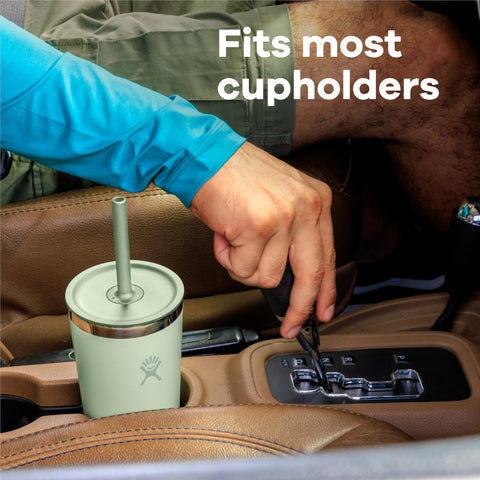 Hydro Flask Aloe 20 oz with TempShield insulates cold beverages