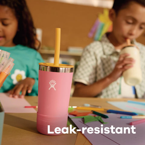 Hydro Flask anemone purple color adds visibility and kids hydration appeal