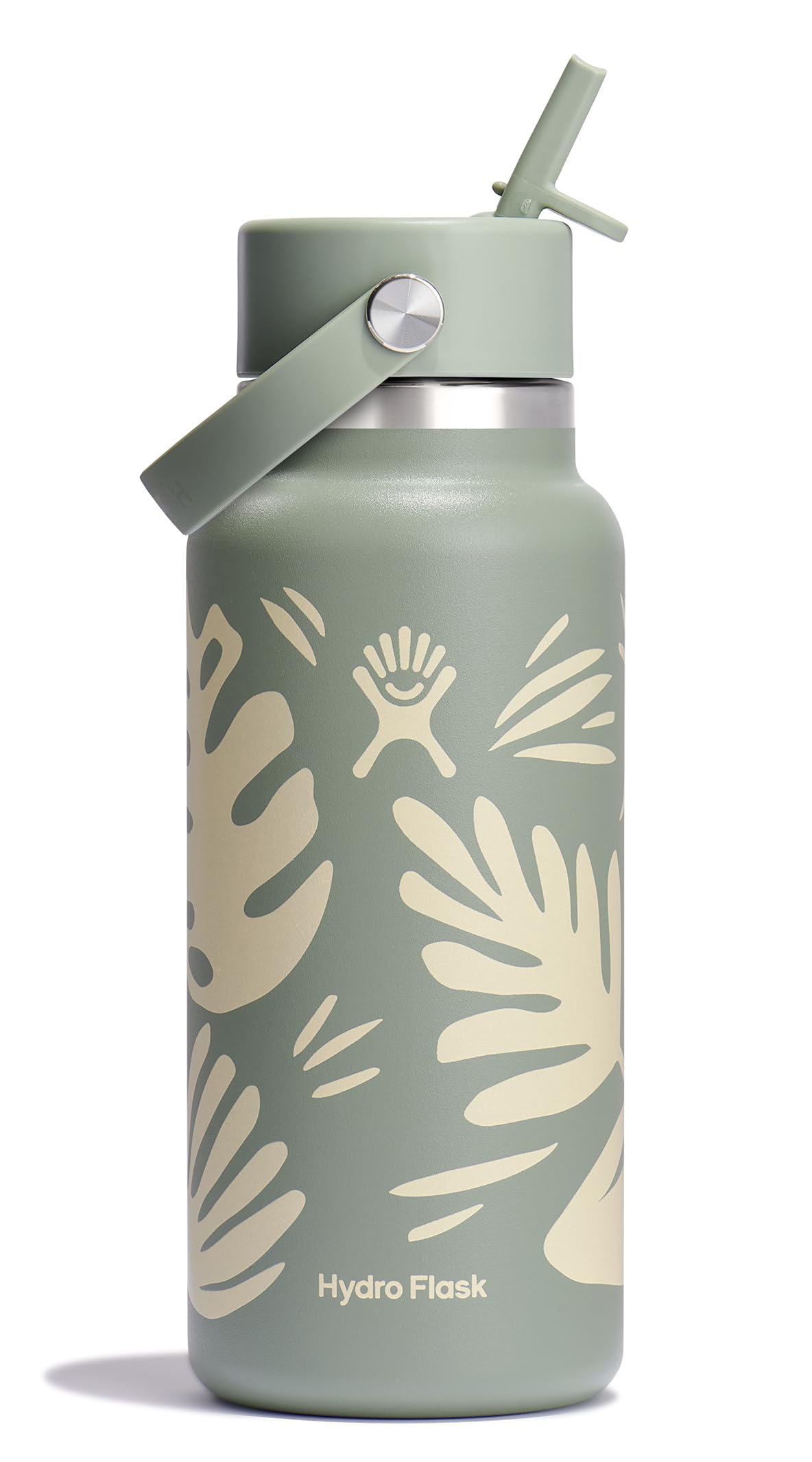 Hydro Flask Botanical Bliss 32oz wide mouth bottle for easy ice and pours