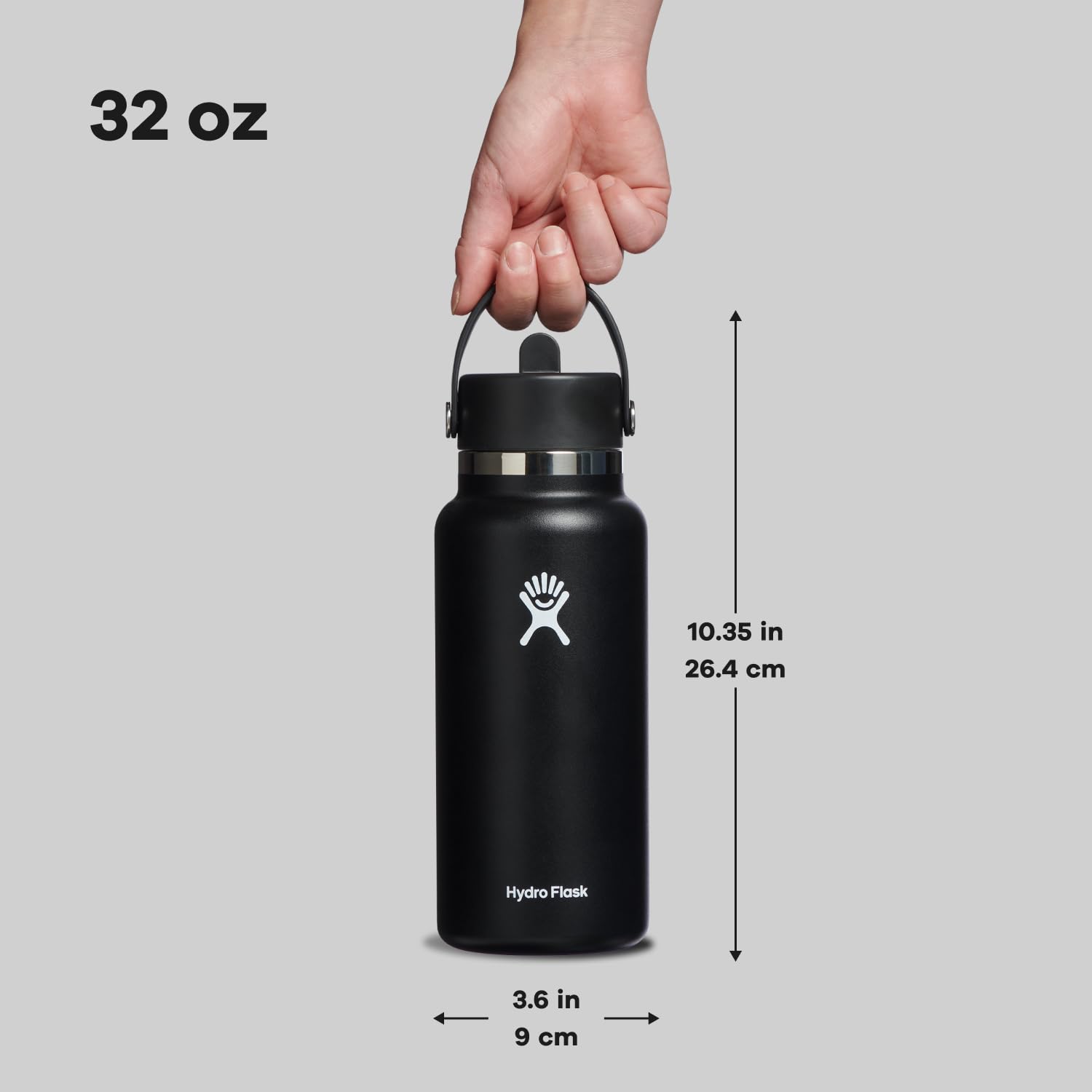 Hydro Flask BPA-free reusable bottle for safe hydration.