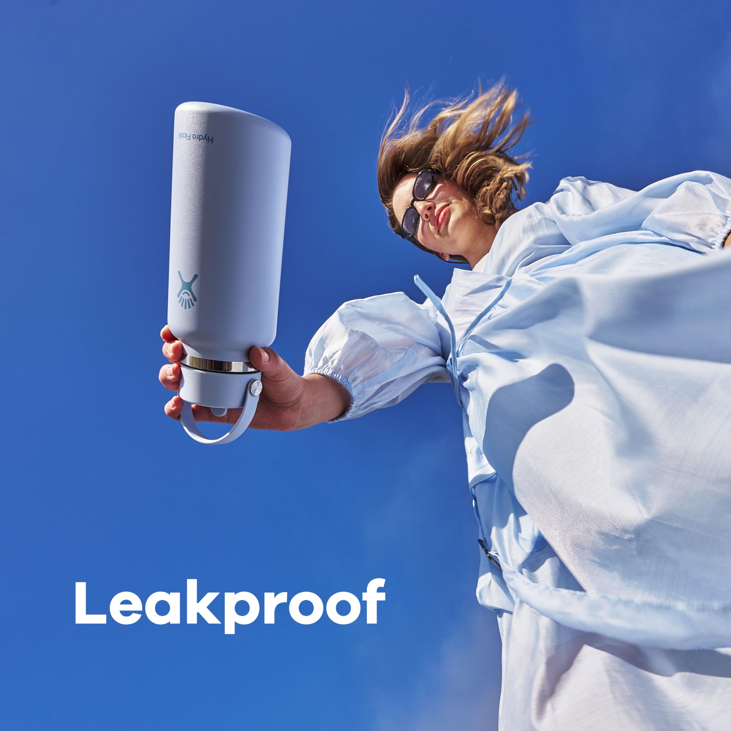 Hydro Flask BPA-free stainless steel bottle ensures pure taste and safety