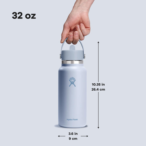 Hydro Flask 32 oz Surf Blue is dishwasher safe for easy cleanup