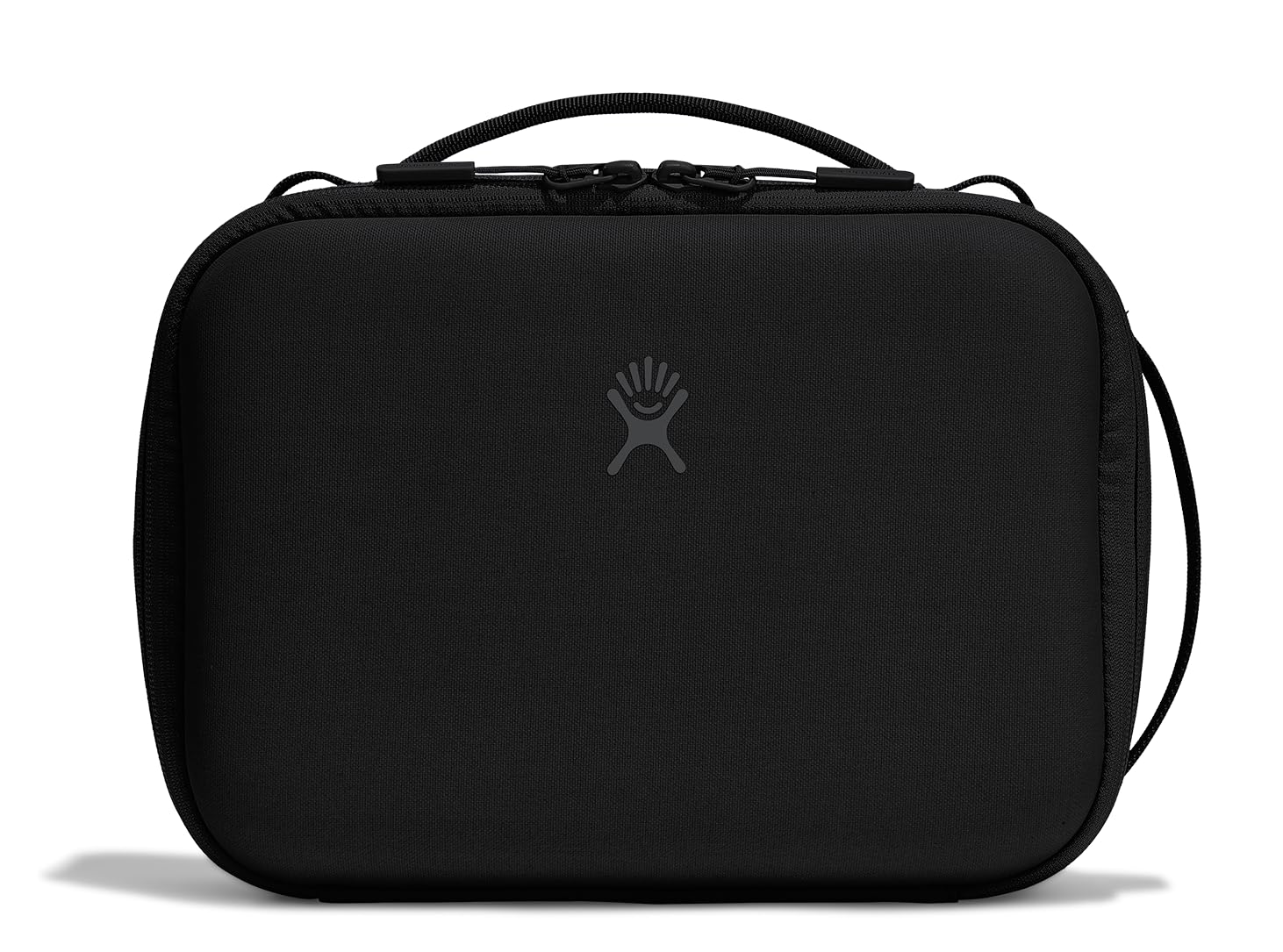 Hydro Flask Carry Out Lunch Box open lid Beachplum Black for easy packing on the go.