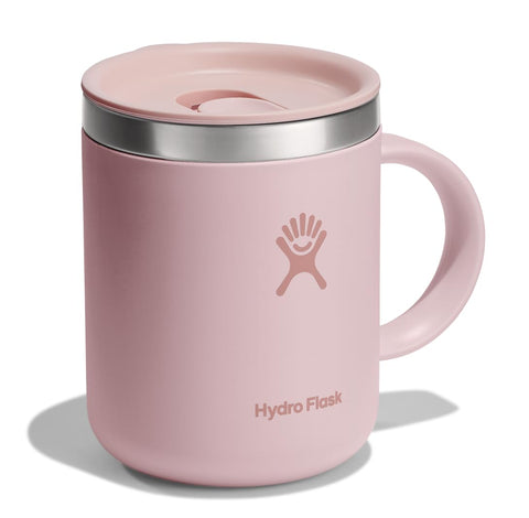 Hydro Flask mug with leak-resistant design for splash-free transport.