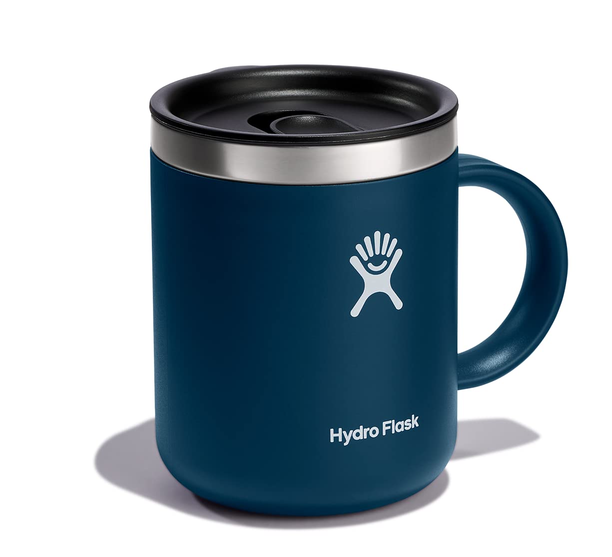 Hydro Flask Coffee Mug Indigo Blue ergonomic handle for comfortable on-the-go use
