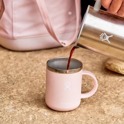 Hydro Flask Coffee Mug in an office setup for hot or cold drinks
