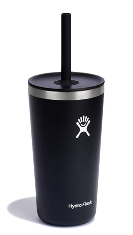 Hydro Flask straw lid with color-matching design for a cohesive look.