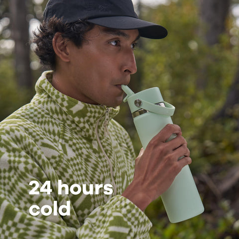 Cupholder-friendly design fits most car and gym bottle holders.
