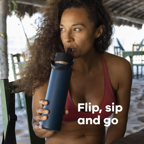 Hydro Flask bottle is dishwasher safe for quick cleaning and reuse