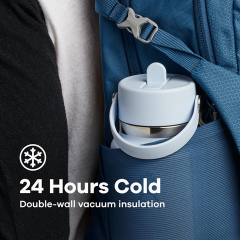 Hydro Flask dishwasher-safe bottle for easy cleaning after workouts.