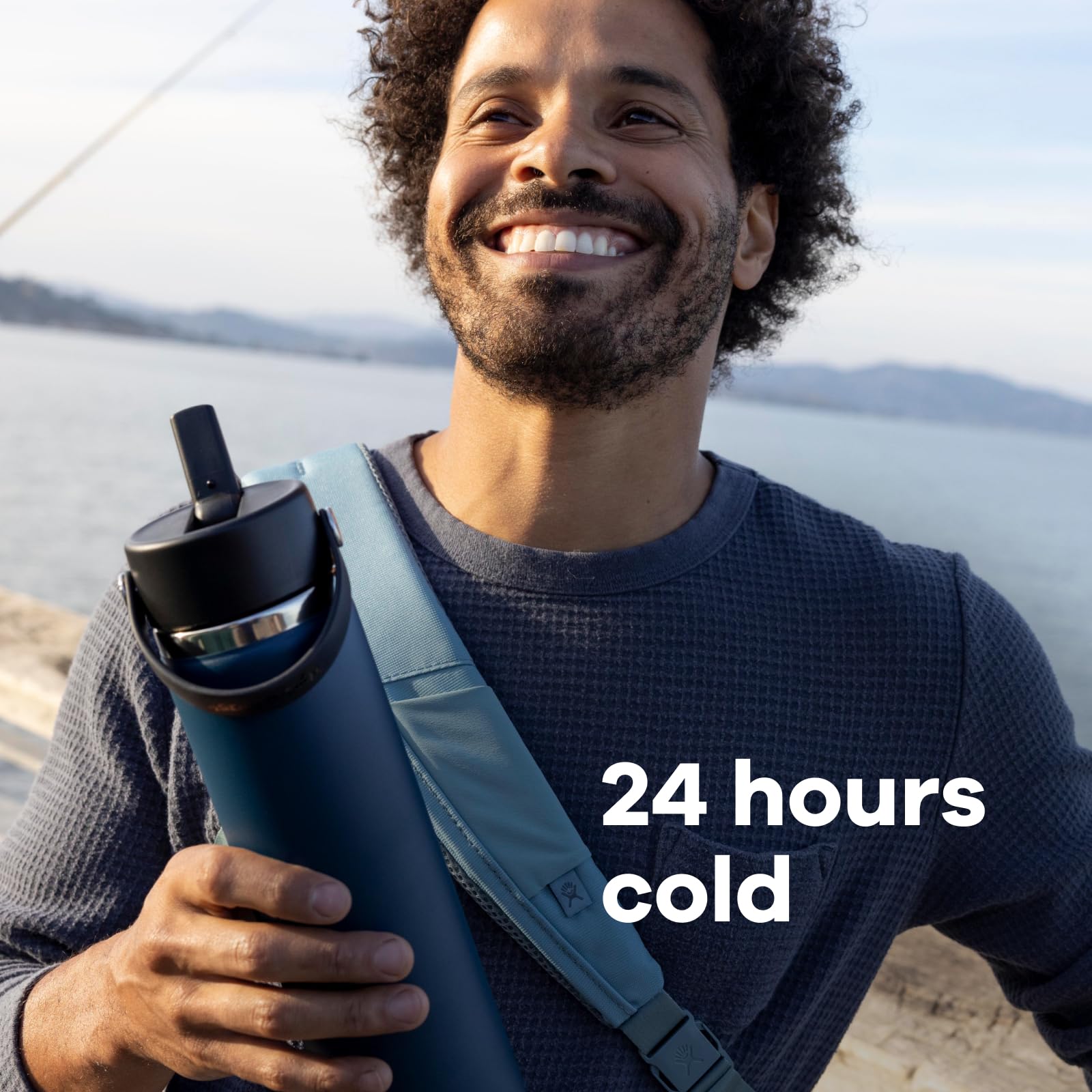 Hydro Flask comfortable carry handle for on-the-go hydration