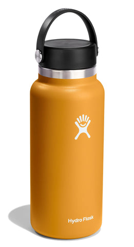 Hydro Flask flex cap leakproof closure prevents spills in bags