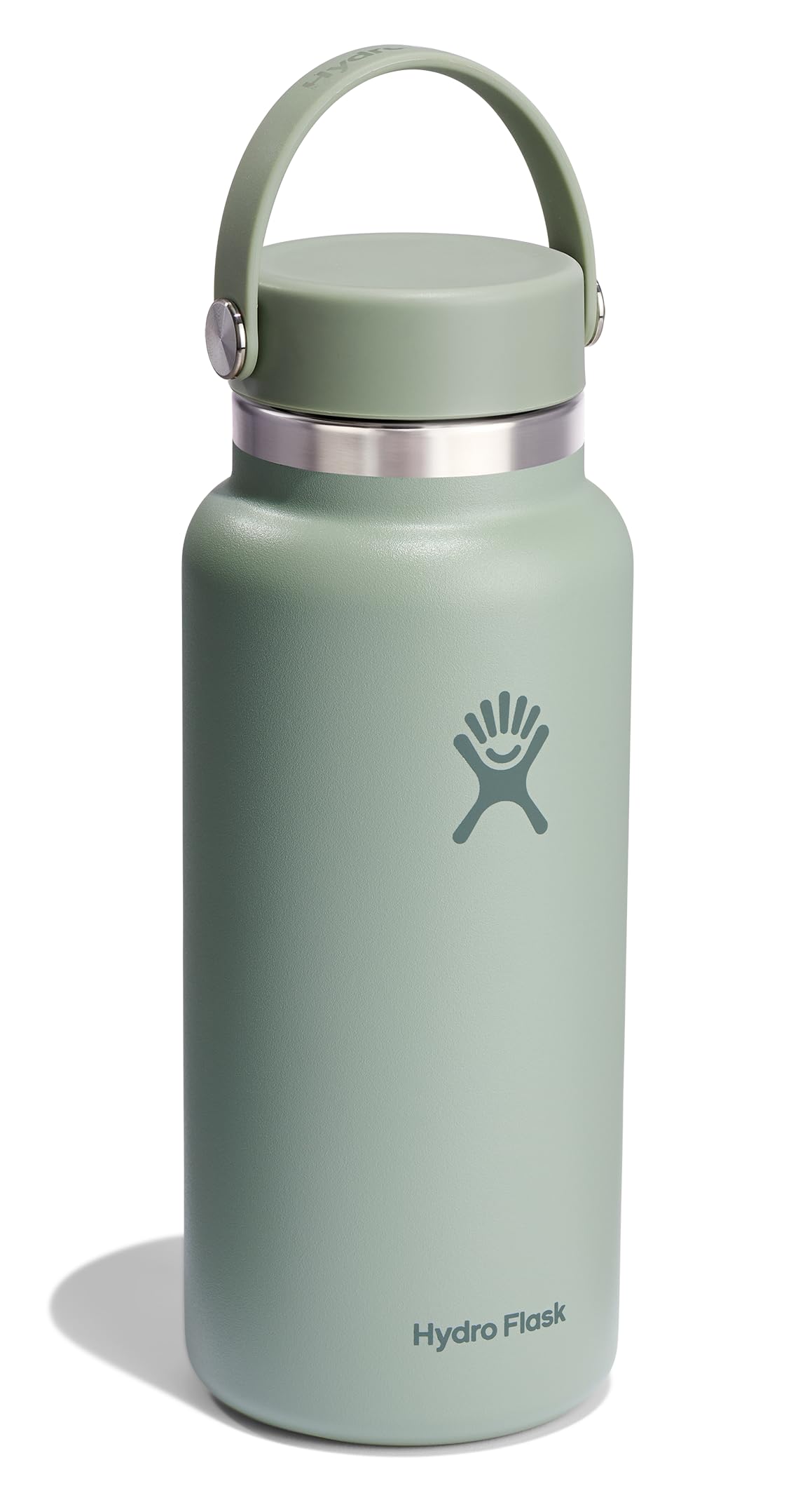 Close-up of Hydro Flask Flex Cap showing a leakproof seal for mess-free transport.