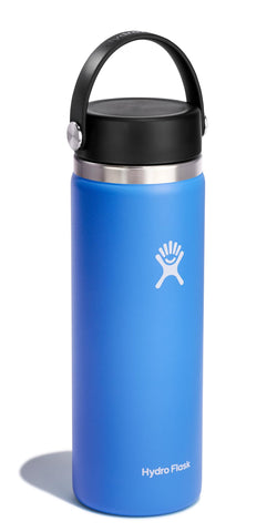 Hydro Flask with Flex Cap showing leaksproof design for bag protection during travel.
