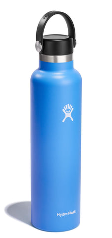 Hydro Flask Flex Cap shows leakproof closure for travel and gym sessions.