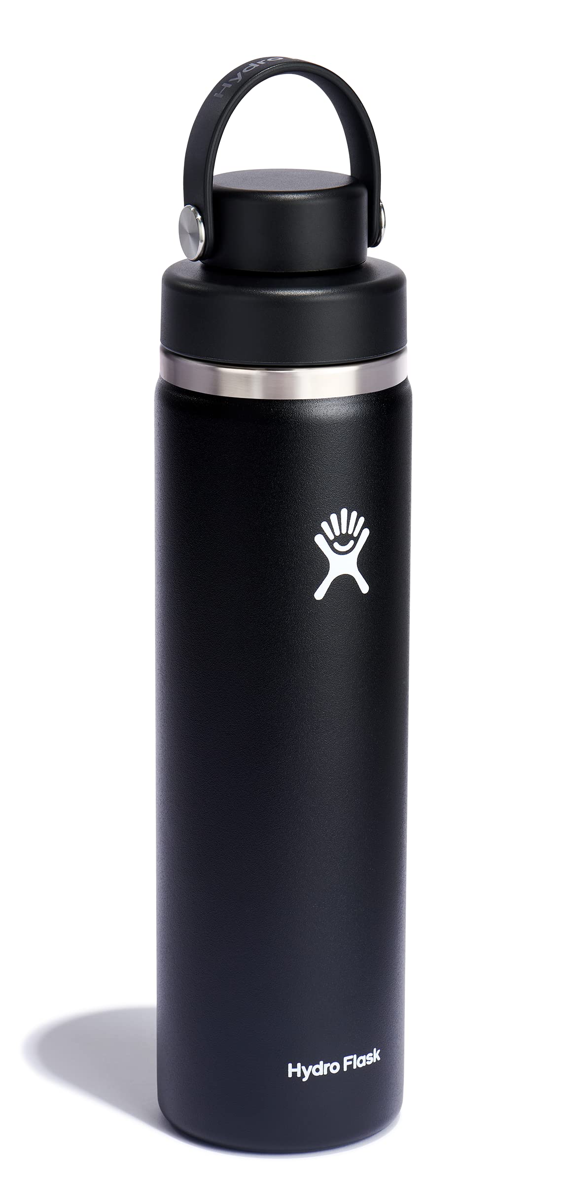 Hydro Flask Flex Chug Cap shown for non-spill performance during travel.