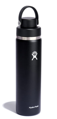 Hydro Flask Flex Chug Cap shown for non-spill performance during travel.