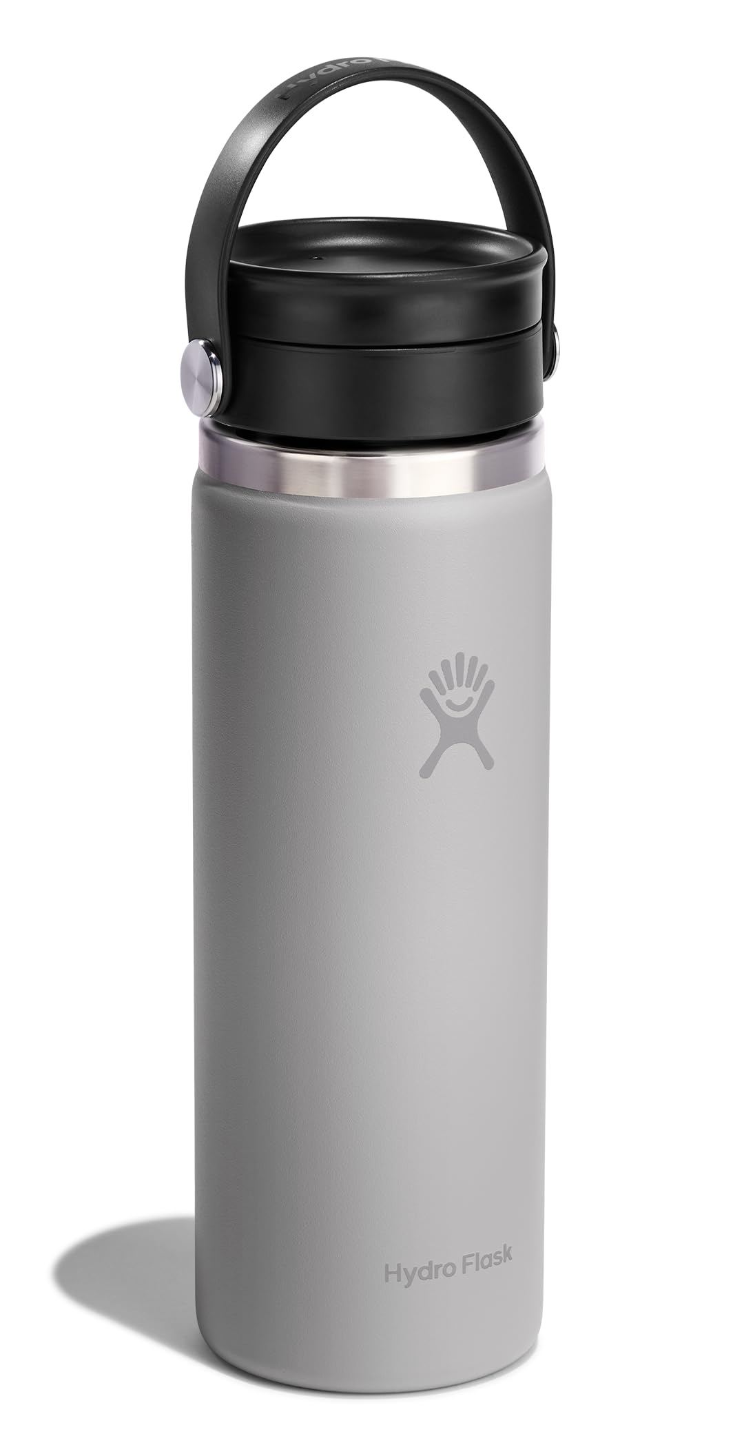 Hydro Flask Flex Sip fits cupholders, ideal for car rides and travel.