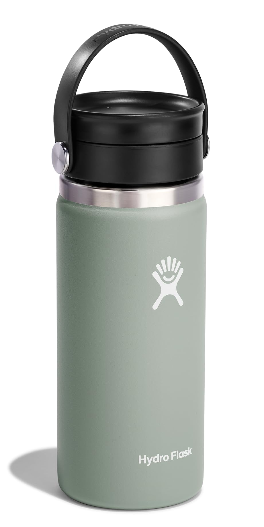 Hydro Flask Flex Sip Coffee Tumbler hot beverage inside demonstrates heat retention capabilities.