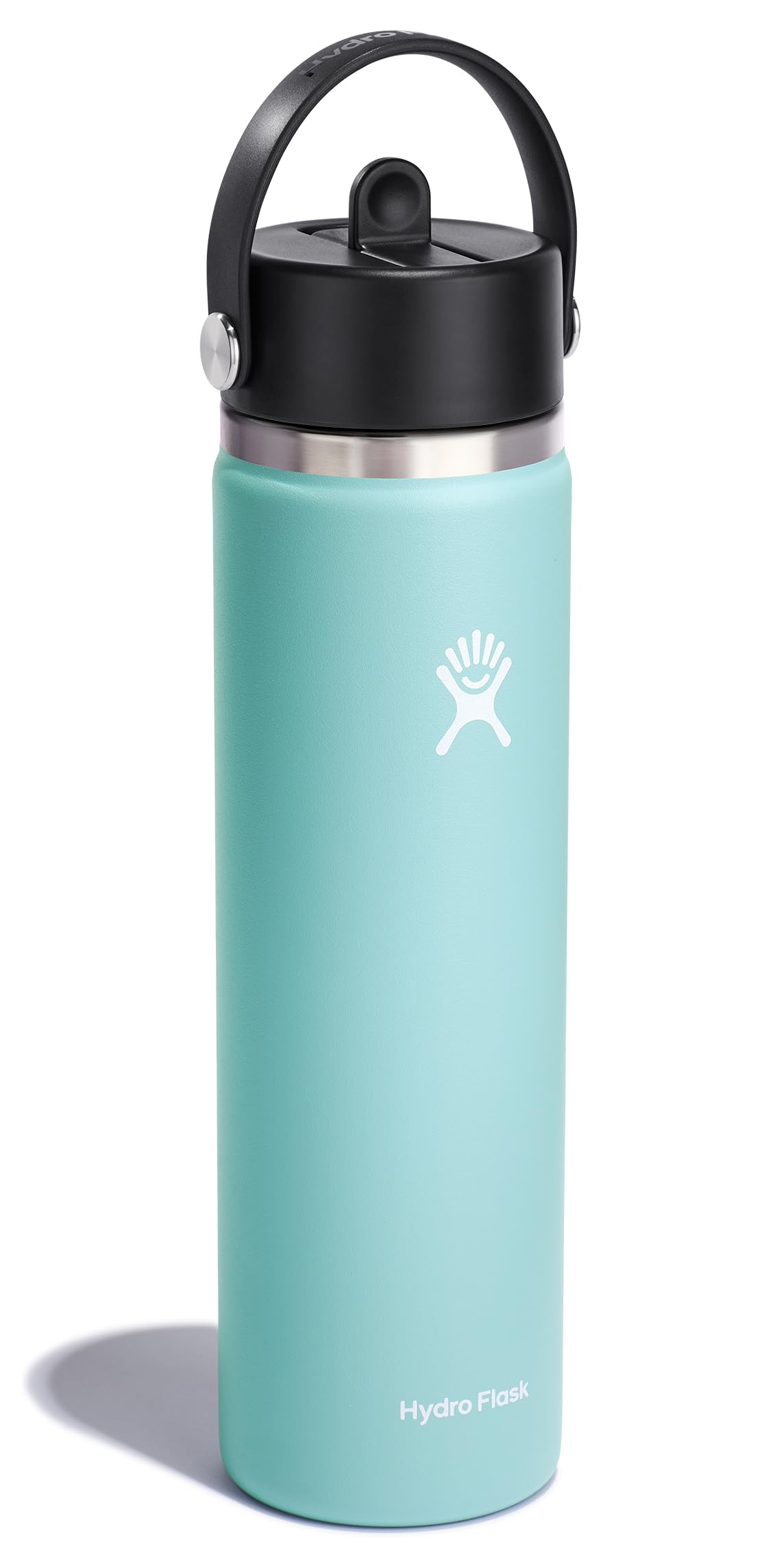 Close-up of Hydro Flask Flex Straw Cap showing leakproof seal
