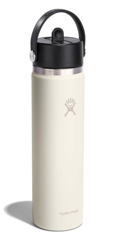 Hydro Flask Flex Straw Cap closed, leakproof for bag-friendly hydration.