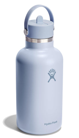 Hydro Flask Flex Straw Cap closeup showing leakproof seal for on-the-go hydration.