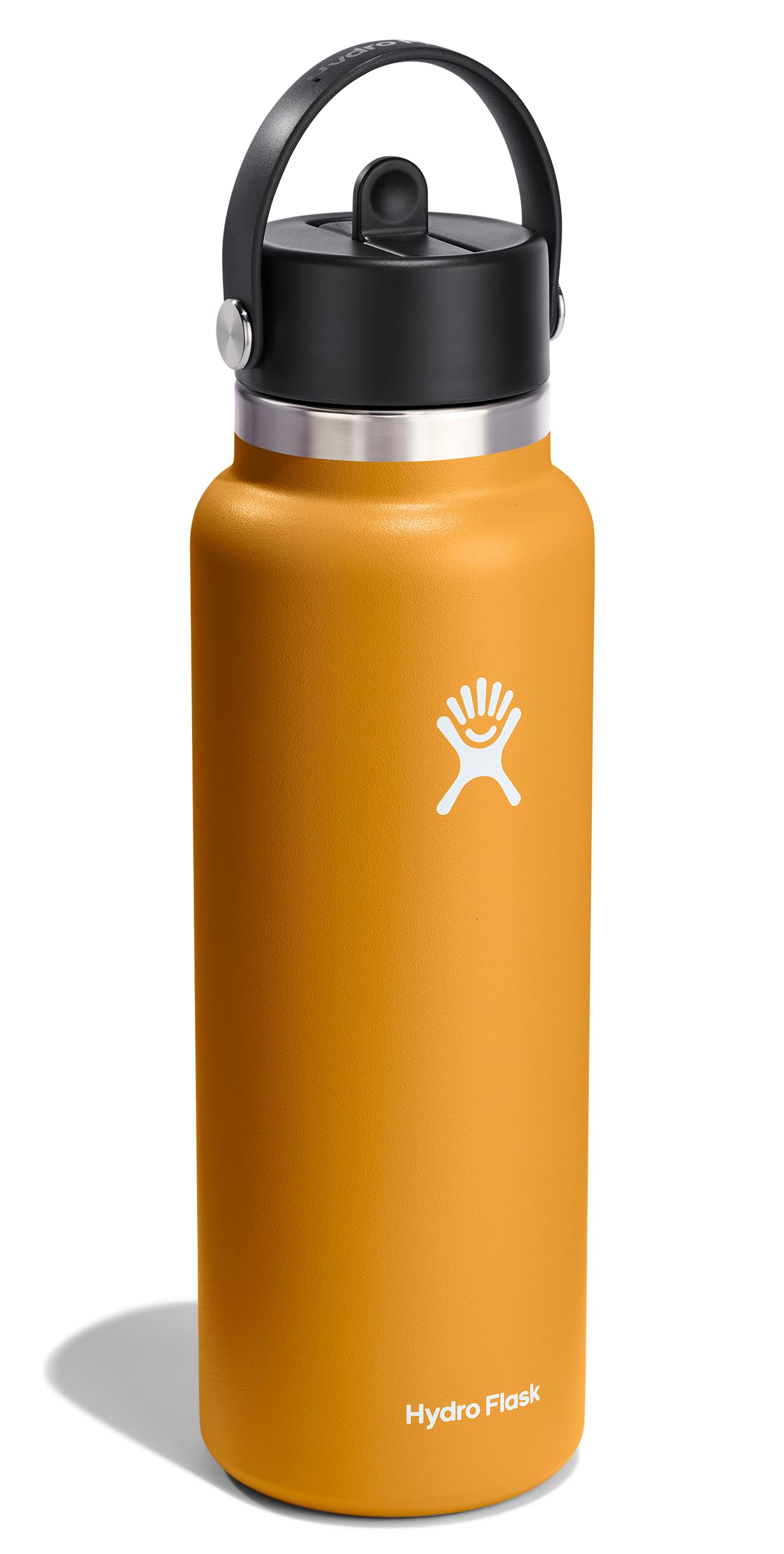 Hydro Flask Flex Straw Cap close-up showing leakproof design.